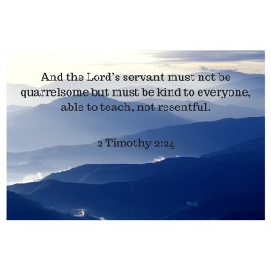 2 Timothy 2-24