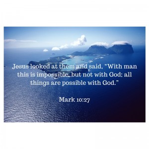 All things are possible with God