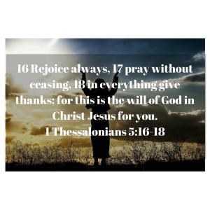 1 Thessalonians 5-16-18