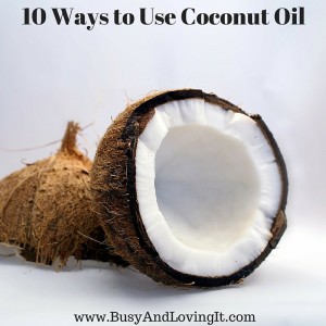 Ten things you can do with coconut oil. I love the sugar scrub!