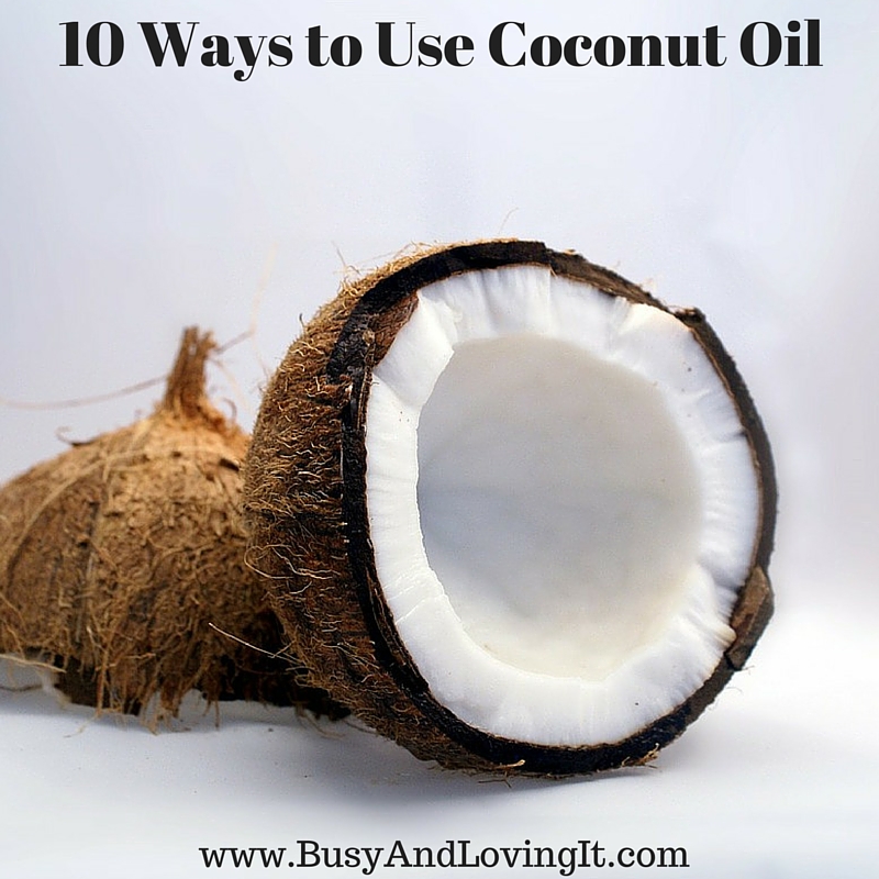 10 things you can do with coconut oil. I love the sugar scrub!