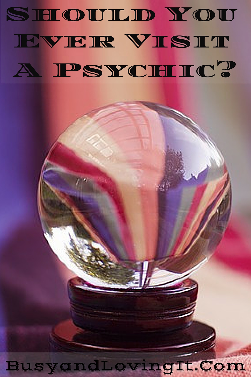 God says that we should stay away from psychics, mediums, and fortune tellers.