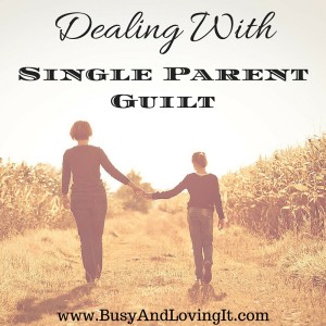 Are you dealing with single parent guilt? Does it cause you an incredible amount of stress? Read to find out how to handle it.