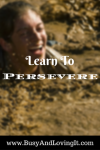 Keep pressing on, in spite of your struggle. Learn to persevere. Stay in the will of God.