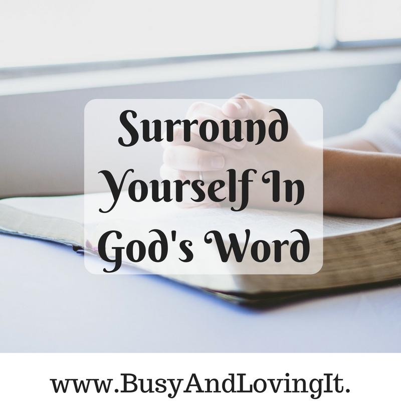 Avoid all of the noise in this world. Surround yourself in God's word and experience His peace.