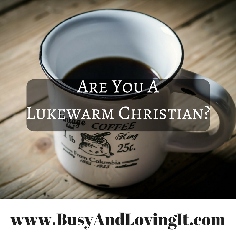 Are You a Lukewarm Christian. Jesus said He will spit them out.