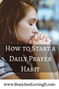 It's easy to start a daily prayer habit. Just use the three Rs.