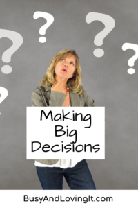 When making big decisions you don't have to do it alone.
