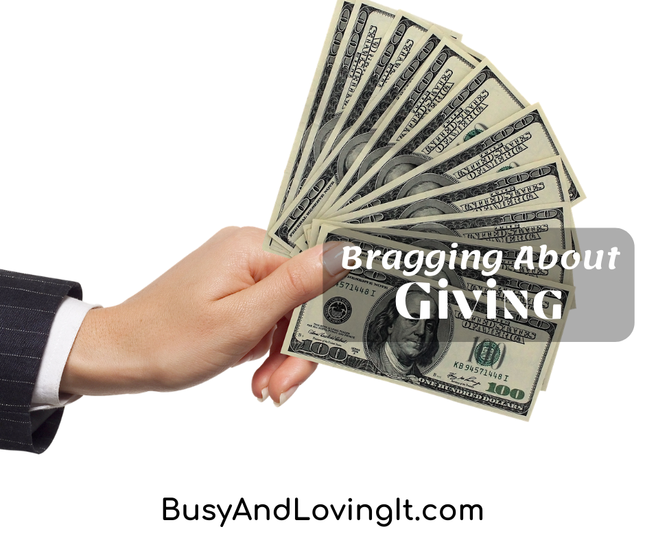 Are You Asking Others to Help or Are You Bragging About Giving