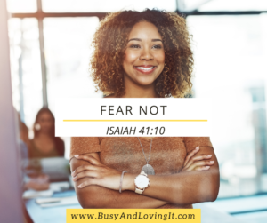 fear not, for I am with you